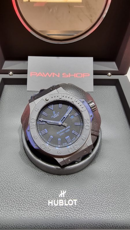 HUBLOT BIG BANG KING ALL BLACK BLUE