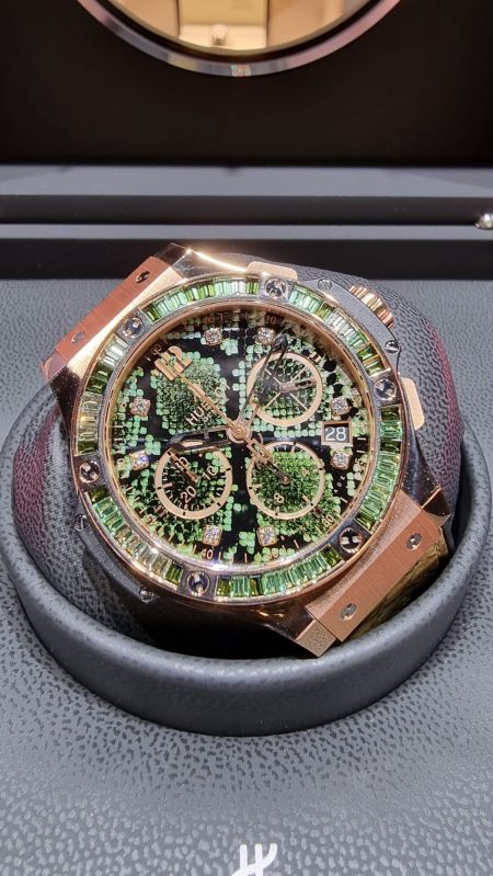 HUBLOT BIG BANG GREEN BOA