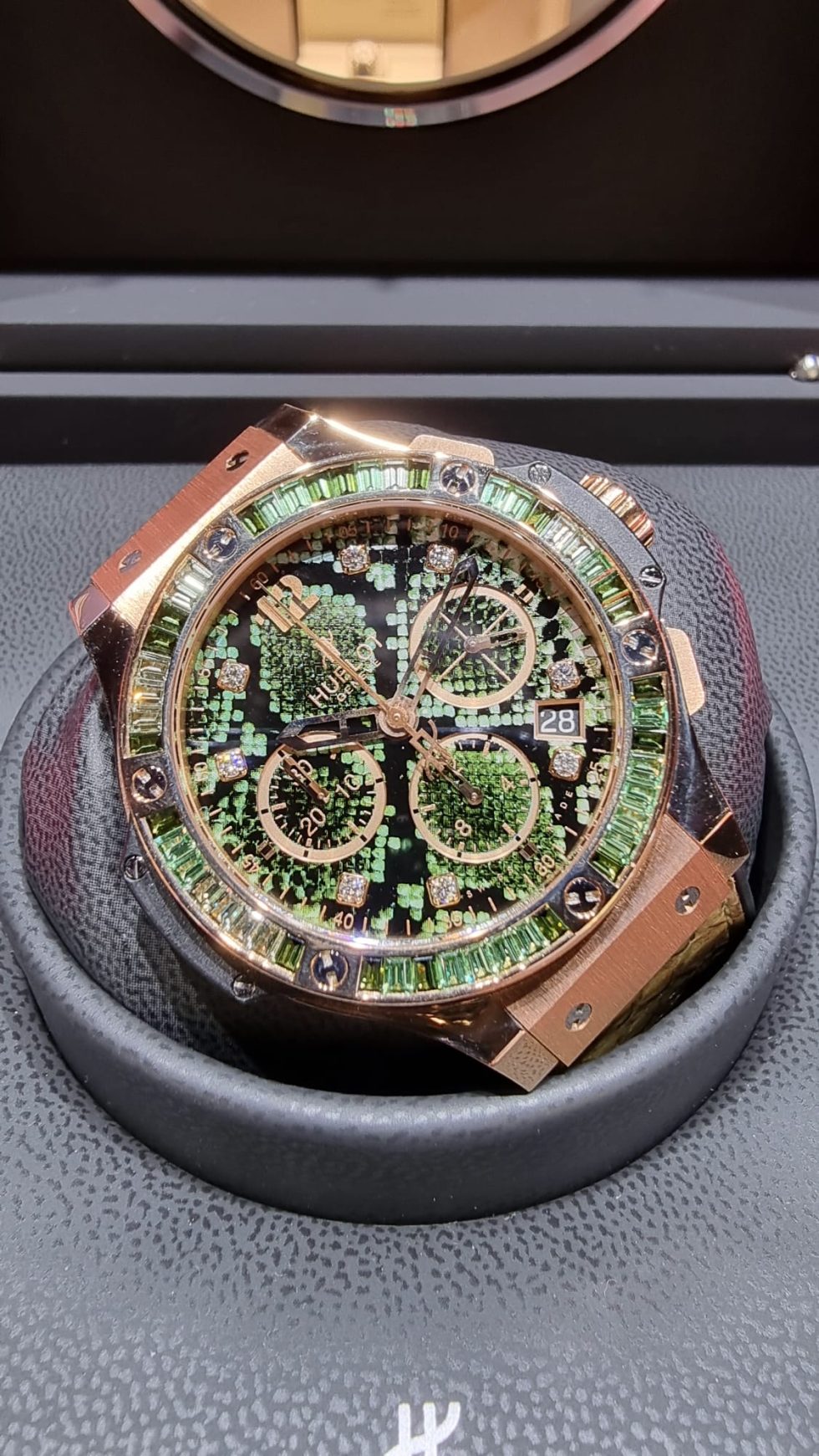 HUBLOT BIG BANG GREEN BOA