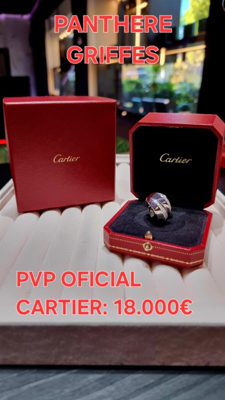CARTIER ANILLO PANTHERE GRIFFES