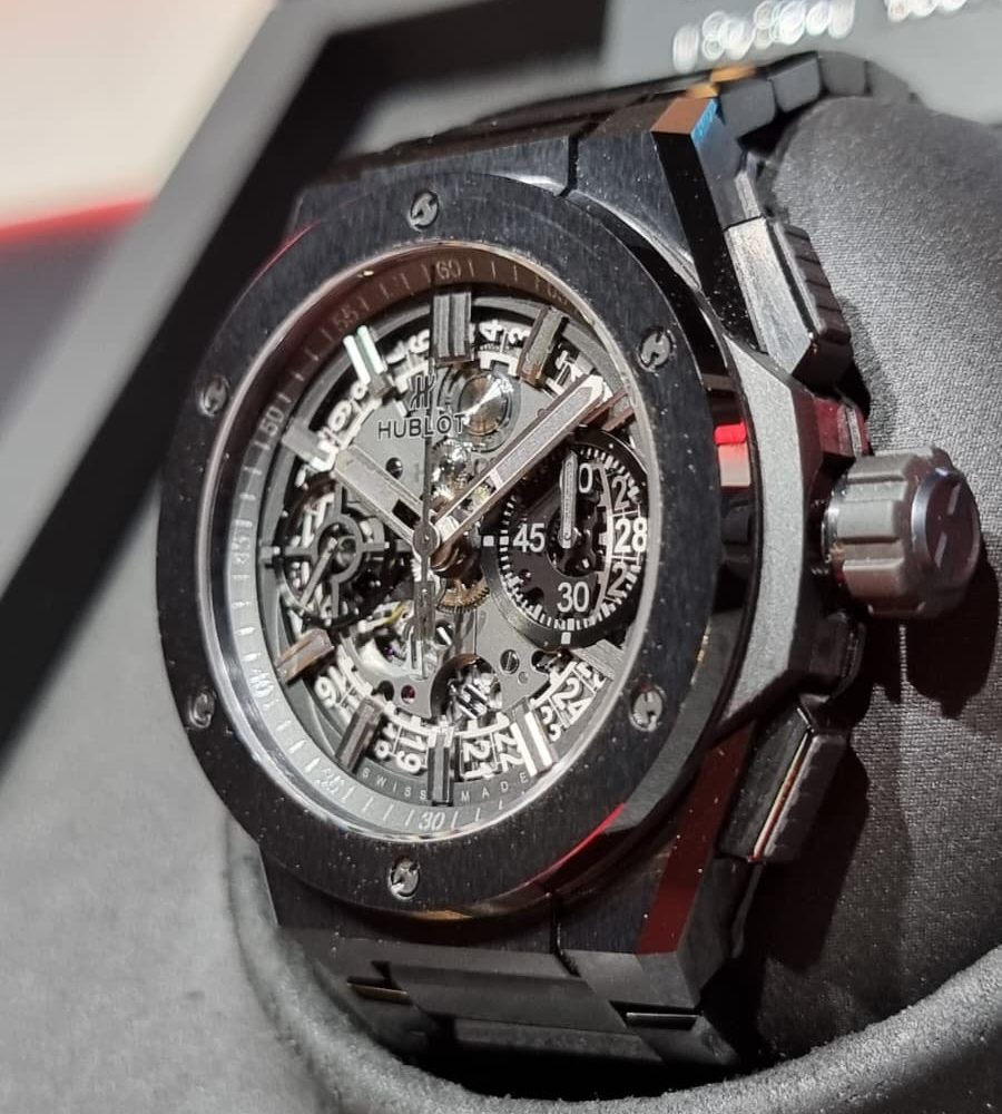 HUBLOT BIG BANG INTEGRATED ALL BLACK (5)