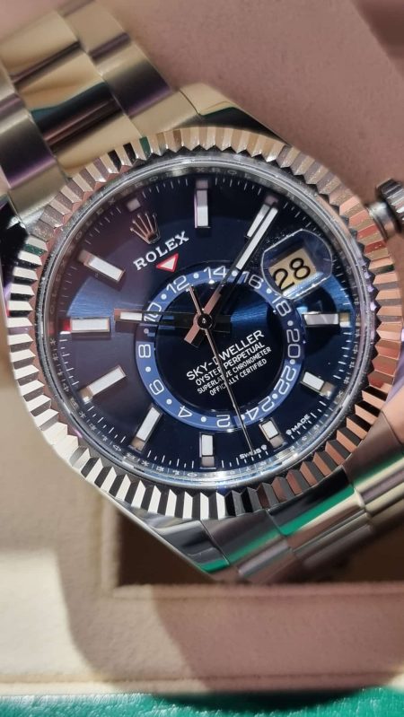 ROLEX SKY-DWELLER AZUL