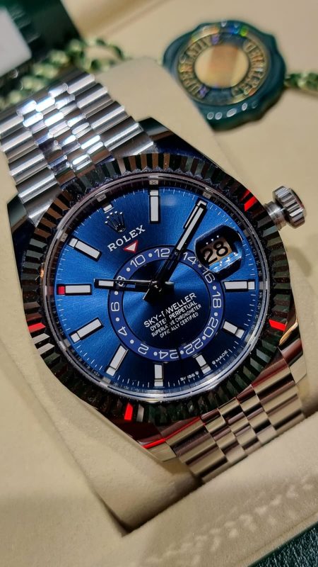 ROLEX SKY-DWELLER AZUL JUBILEE