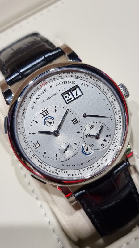 A. LANGE & SÖHNE - LANGE 1 TIME ZONE (ZEITZONE) PLATINO