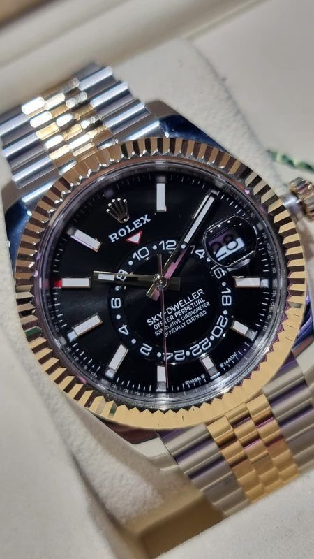 ROLEX - SKY-DWELLER ACERO Y ORO JUBILEE Ref. 336933