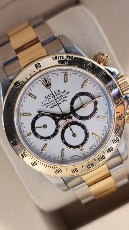 ROLEX - "ZENITH" DAYTONA ACERO Y ORO