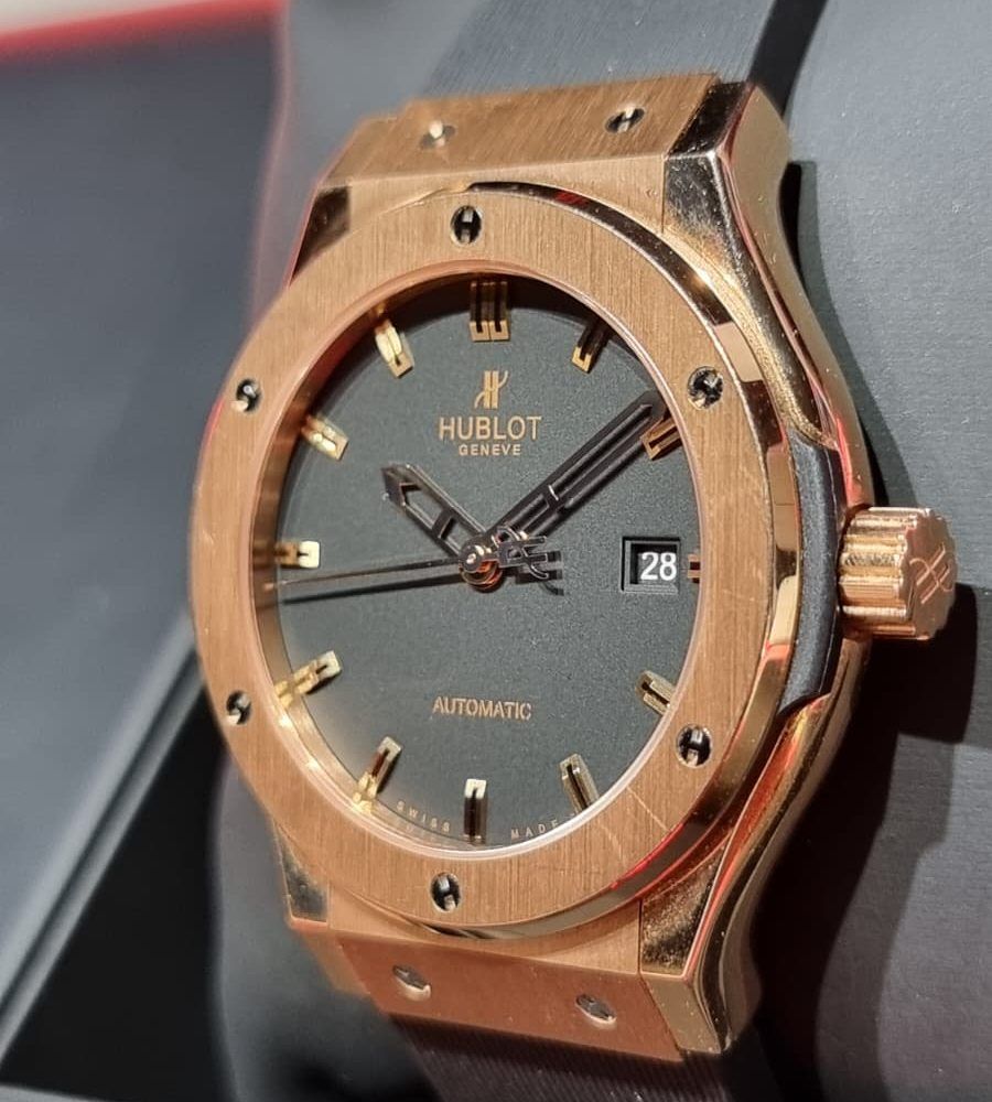 HUBLOT CLASSIC FUSION GOLD ROSE CAUCHO (4)