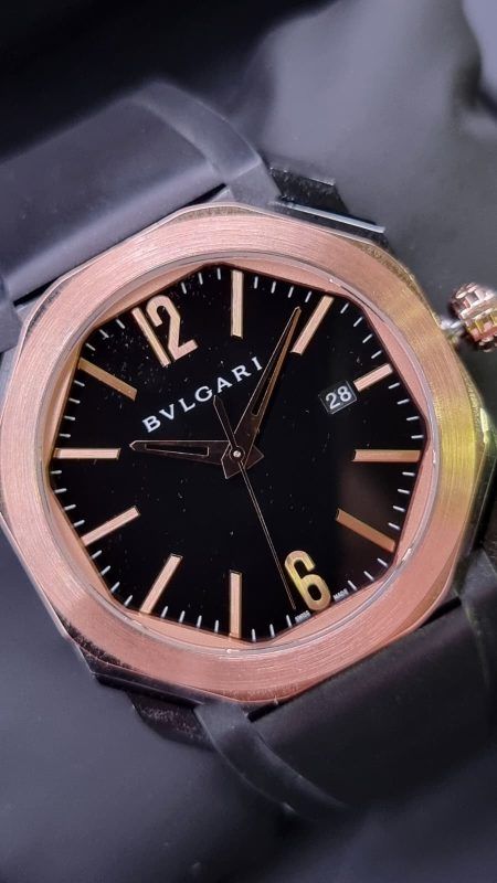 BVLGARI -  OCTO ORO ROSA CAUCHO (Ref. BG0 P41 SG)
