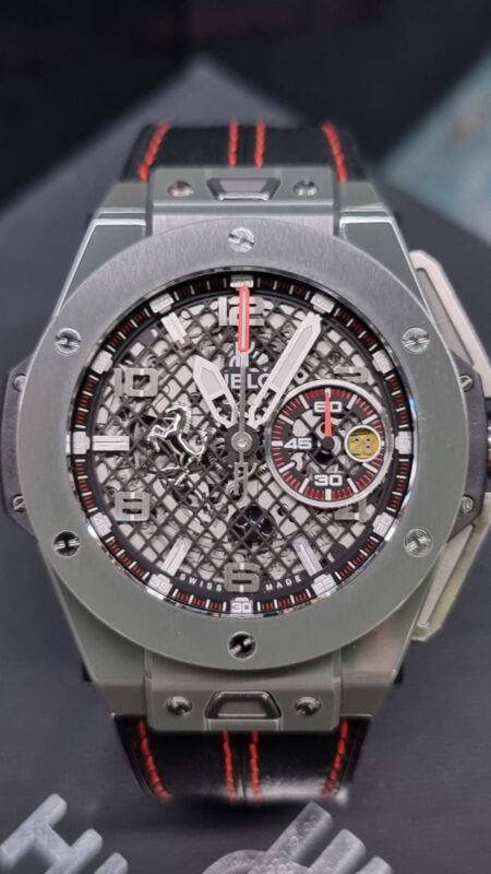 HUBLOT - BIG BANG FERRARI CERAMIC CARBON (Ref.401.CQ.0129.VR)